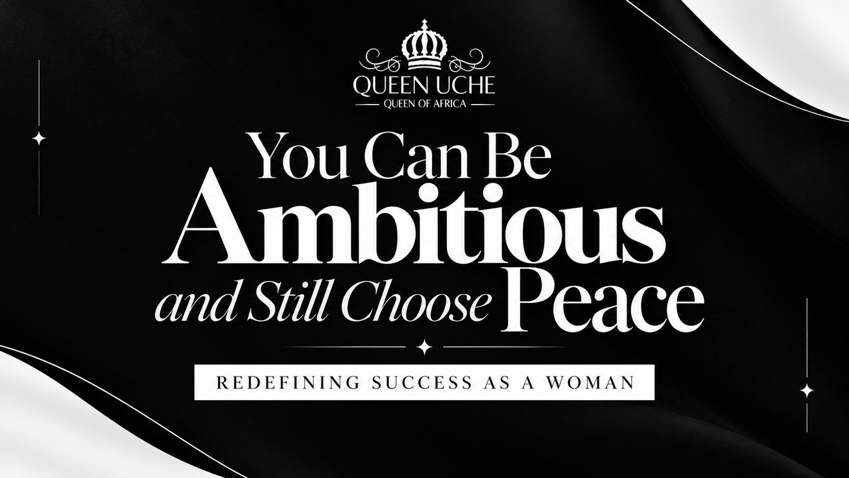 Ambitious and Still Choosing Peace